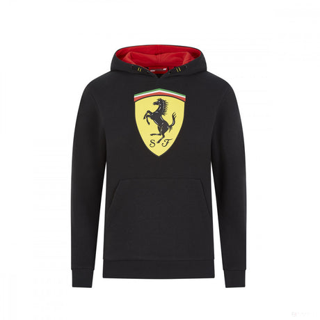 Ferrari dětský svetr, Scudetto, černý, 2020 - FansBRANDS®