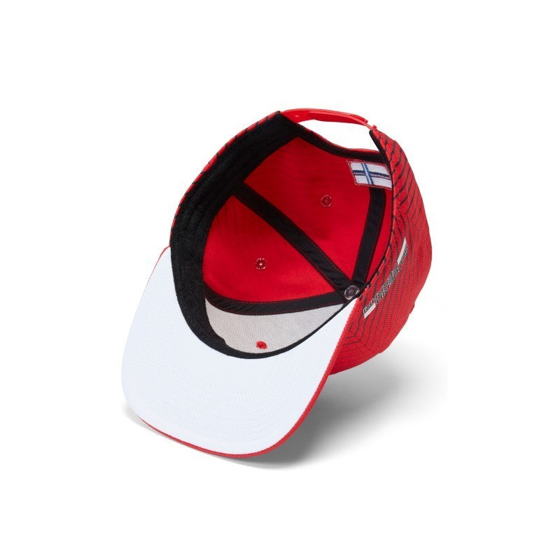 Kšiltovka Ferrari Flatbrim, Kimi Raikkönen, dospělý, červená, 2018 - FansBRANDS®