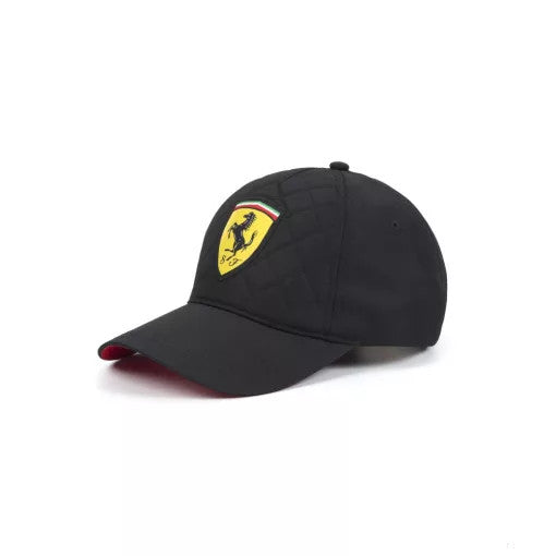 Baseballová čepice Ferrari, přikrývka, pro dospělé, černá, 2018 - FansBRANDS®