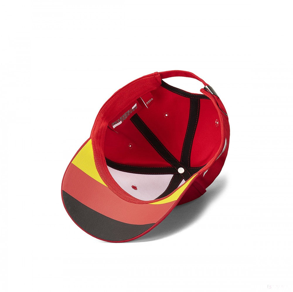 Baseballová čepice Ferrari, Sebastian Vettel SEB5, pro dospělé, červená, 2019 - FansBRANDS®