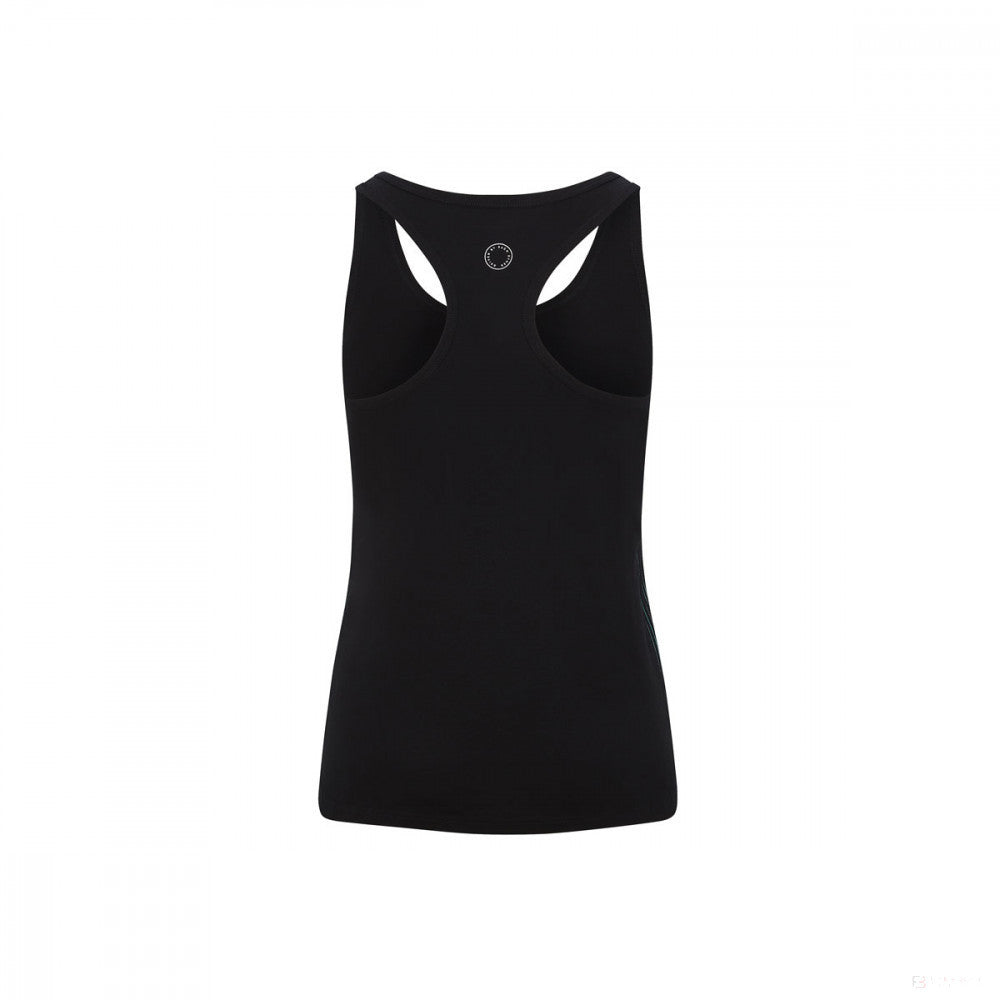 Mercedes women's T-shirt, logo, black, 2020