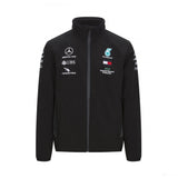 Softshellová bunda Mercedes, týmová, černá, 2020