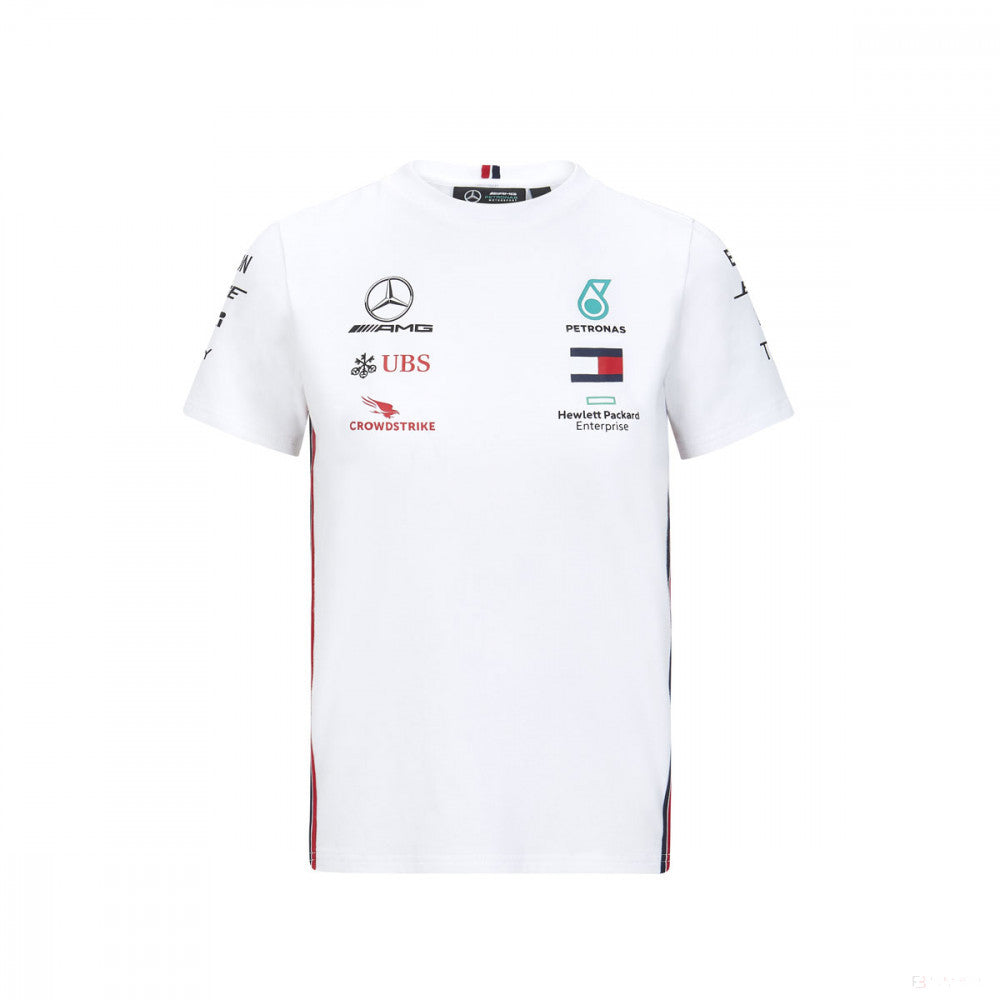 Dětské tričko Mercedes, Team, bílé, 2020 - FansBRANDS®