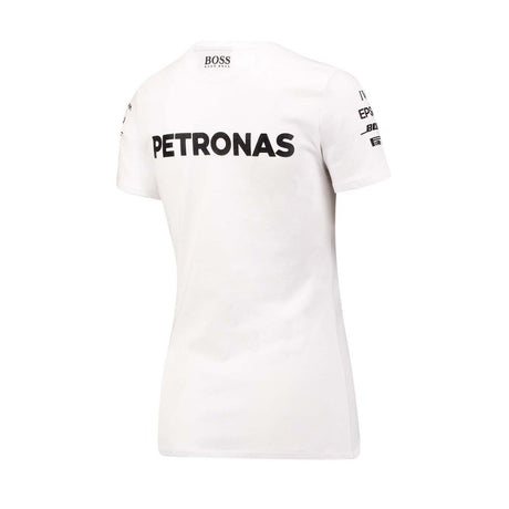 Dámské tričko Mercedes, tým, bílé, 2017 - FansBRANDS®