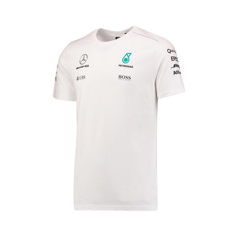 Dětské tričko Mercedes, tým, bílé, 2017 - FansBRANDS®