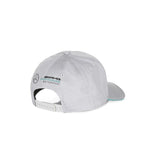 Mercedes cap, logo, adult, gray, 2018