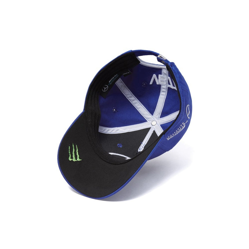 Baseballová čepice Mercedes, Valtteri Bottas, pro dospělé, modrá, 2018 - FansBRANDS®
