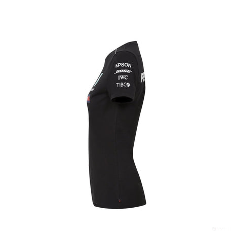 Dámské tričko Mercedes, Team, Black, 2018 - FansBRANDS®