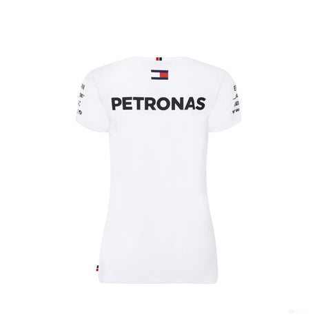 Dámské tričko Mercedes, tým, bílé, 2018 - FansBRANDS®