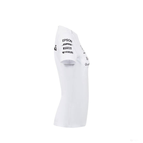 Dámské tričko Mercedes, tým, bílé, 2018 - FansBRANDS®