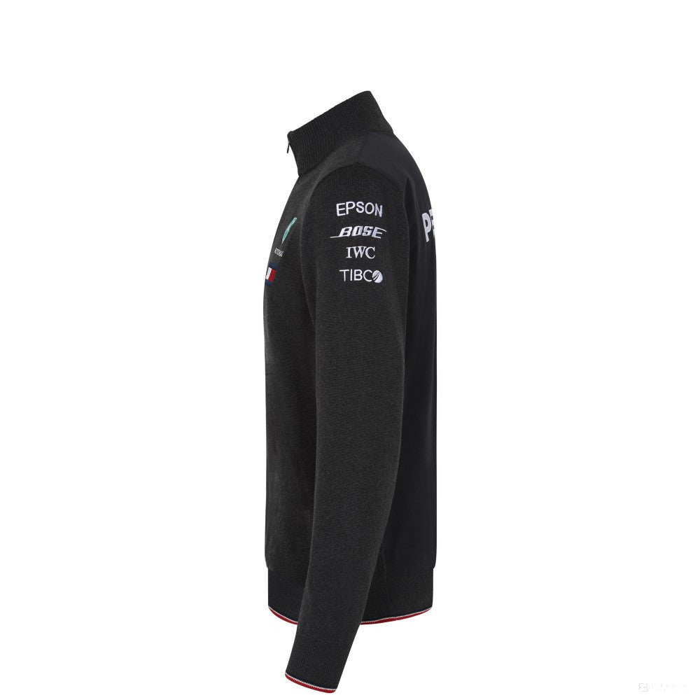 Mercedes sweater, Team, Grey, 2018