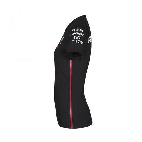 Dámské tričko Mercedes, Team, Black, 2019 - FansBRANDS®