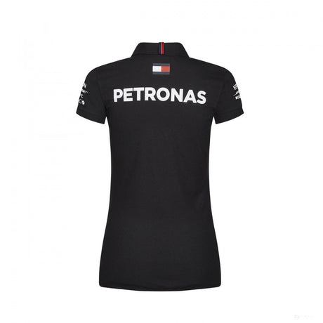 Mercedes Dámské Polo, Tým, Černá, 2019 - FansBRANDS®