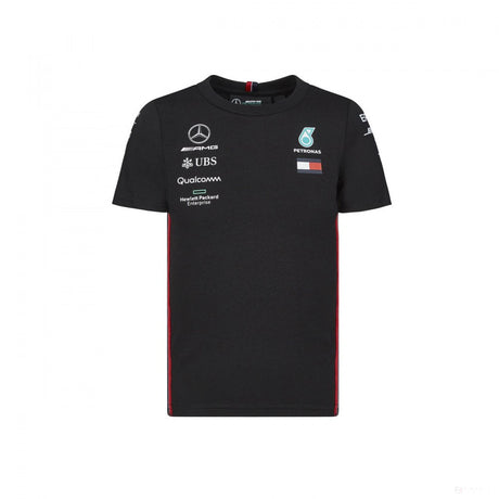 Dětské tričko Mercedes, Team, Black, 2019 - FansBRANDS®