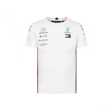 Dětské tričko Mercedes, tým, bílé, 2019