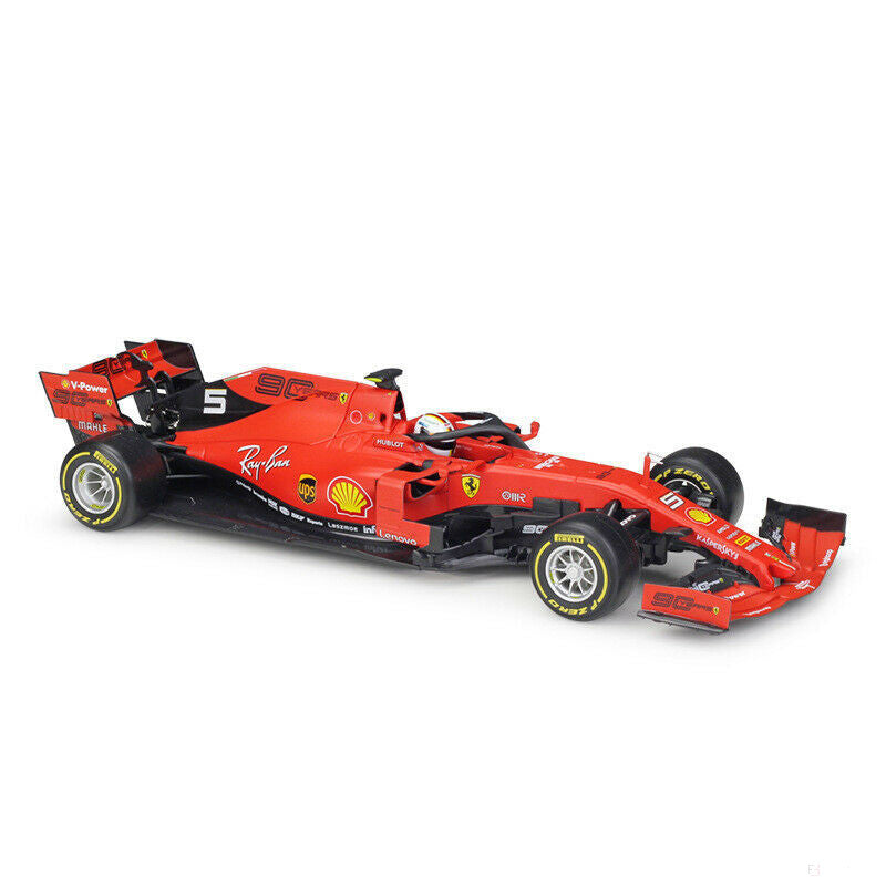 Ferrari Model auta, SF90 Vettel, měřítko 1:18, červená, 2019 - FansBRANDS®