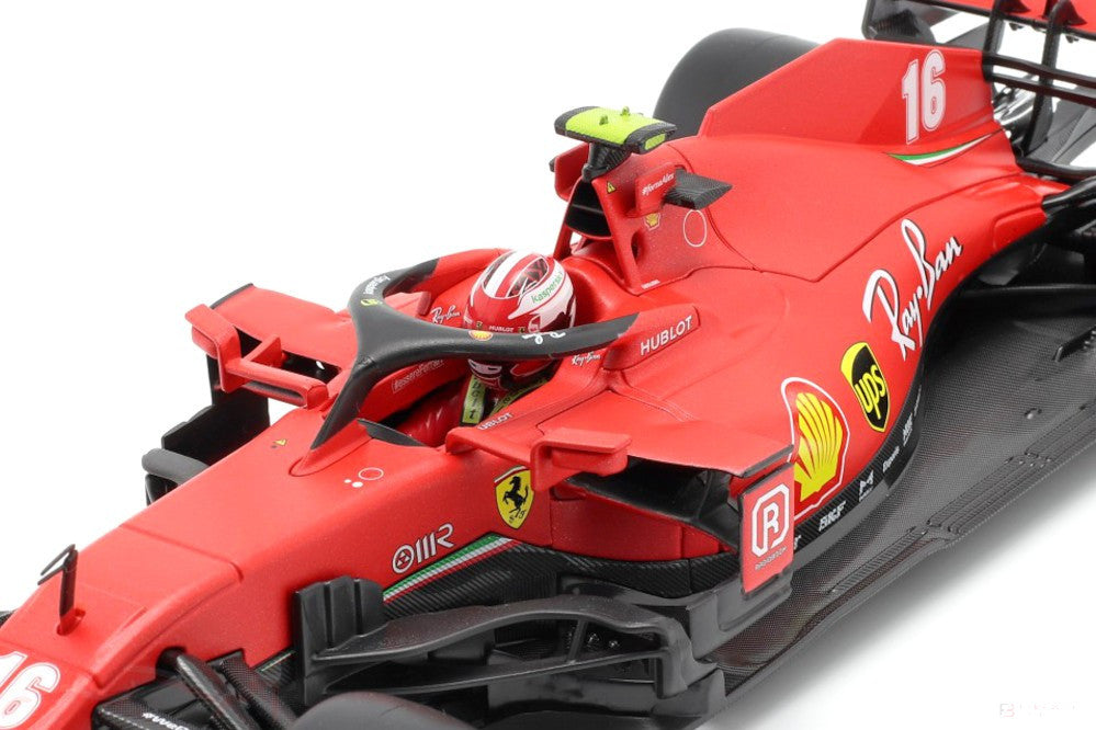 Ferrari Model Car, Charles Leclerc SF1000 GP Rakouska, měřítko 1:18, červená, 2020 - FansBRANDS®