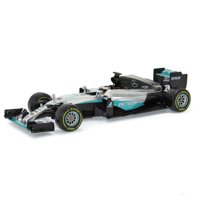 Model vozu Mercedes, W07 Hamilton, měřítko 1:18, stříbrný, 2018 - FansBRANDS®