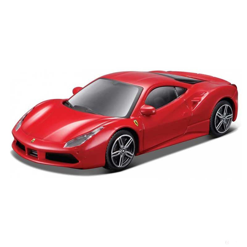 Model auta Ferrari, 488 GTB, měřítko 1:43, červený, 2021