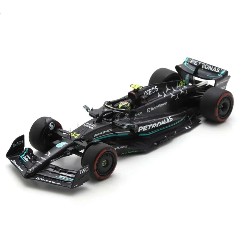 Model auta Mercedes, F1 W14 E, bburago, 1:43, Lewis Hamilton #44, 2023