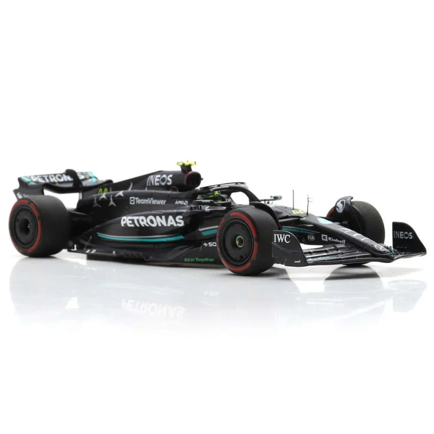 Model auta Mercedes, F1 W14 E, bburago, 1:43, Lewis Hamilton #44, 2023