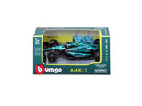 Modelové auto Aston Martin, AMR23, bburago, 1:43, Fernando Alonso č. 14, 2023
