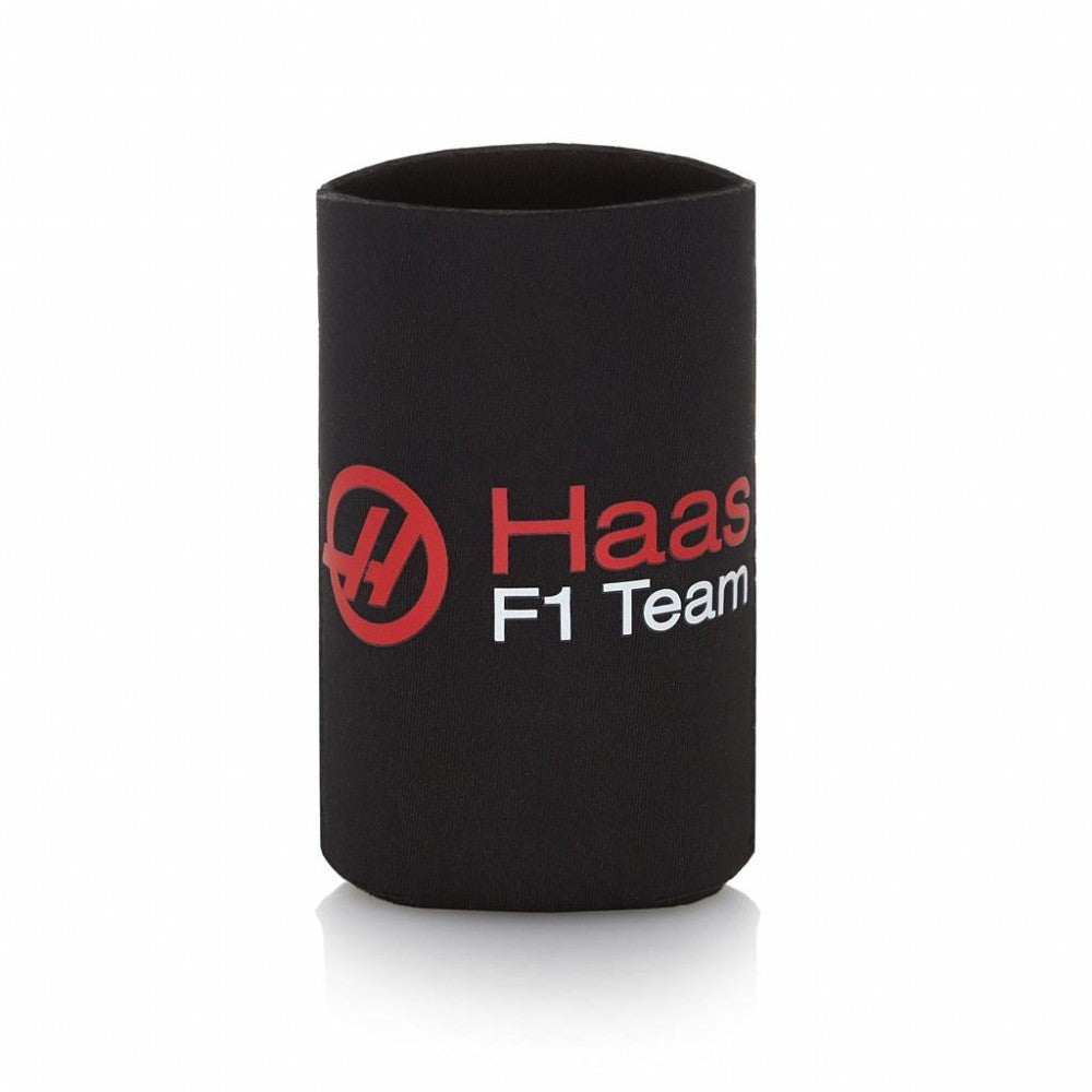Držák na plechovku Haas F1, logo Haas Team, černý, 2016