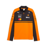 McLaren pulóver, cs tým, půl zip, papája