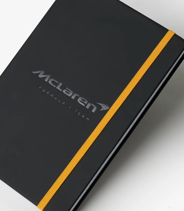 McLaren jornual, luxury debossed, black - FansBRANDS®