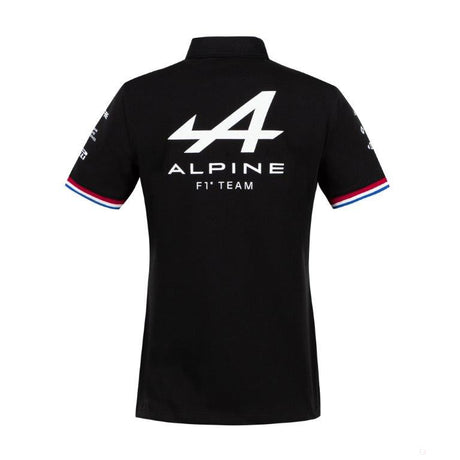 Alpine Dámské Polo, Tým, Černá, 2021