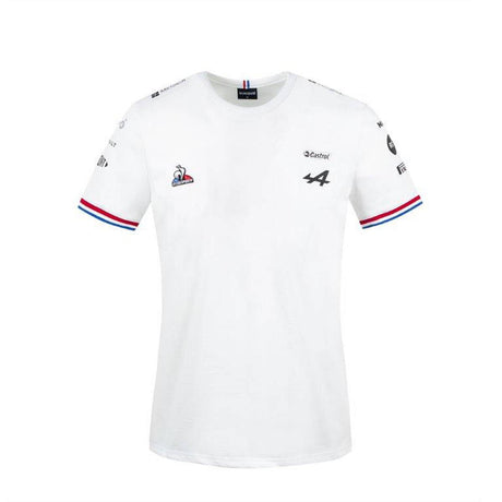 Alpine T-Shirt Herrenteam, weiß, 2021