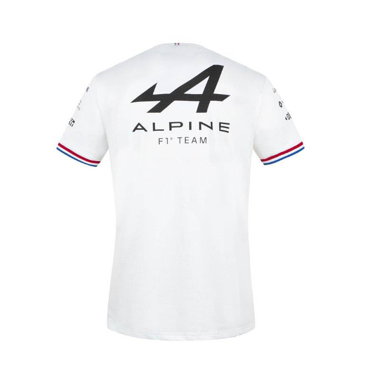 Alpine T-Shirt Herrenteam, weiß, 2021