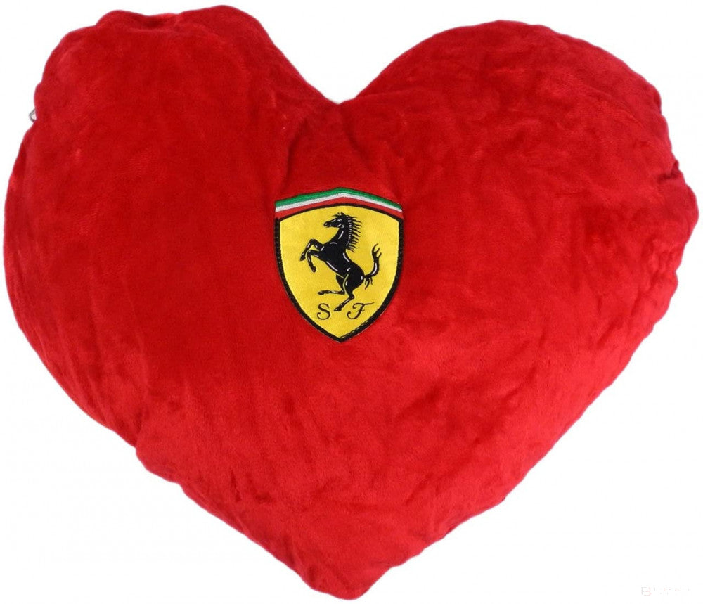 Ferrari Polštář, Ferrari 2v1 Teddy, 30 cm, Bílá, 2020 - FansBRANDS®