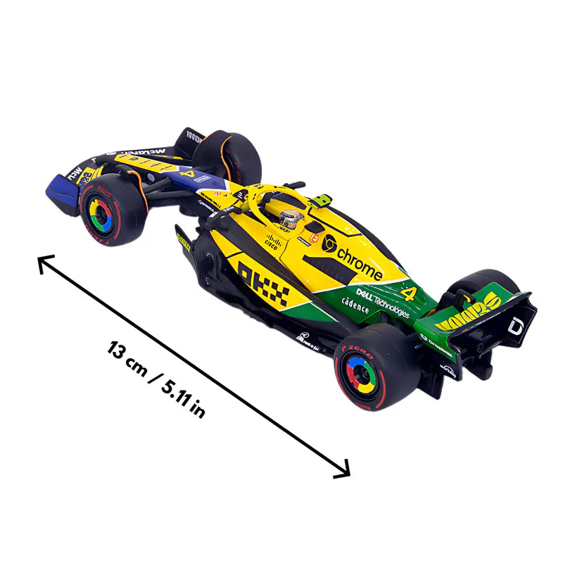Model vozu McLaren - Bburago Lando Norris Monaco Senna lakování MCL38