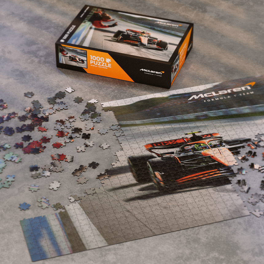 Tým McLaren Formula 1®, Skládačka, Lando Norris, Poster vítězství, 1000 dílků
