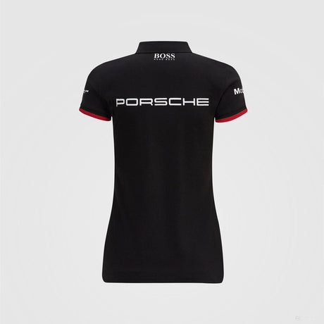 Porsche Womens Team Polo, černá, 2022 - FansBRANDS®