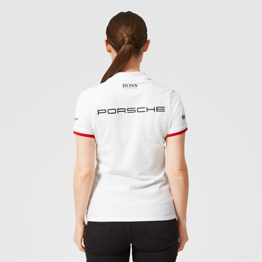 Porsche Womens Team Polo, bílá, 2022 - FansBRANDS®