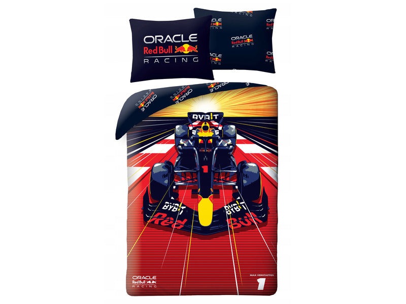 Red Bull Racing, sada povlečení na peřinu, F1 auto, 140x200 cm