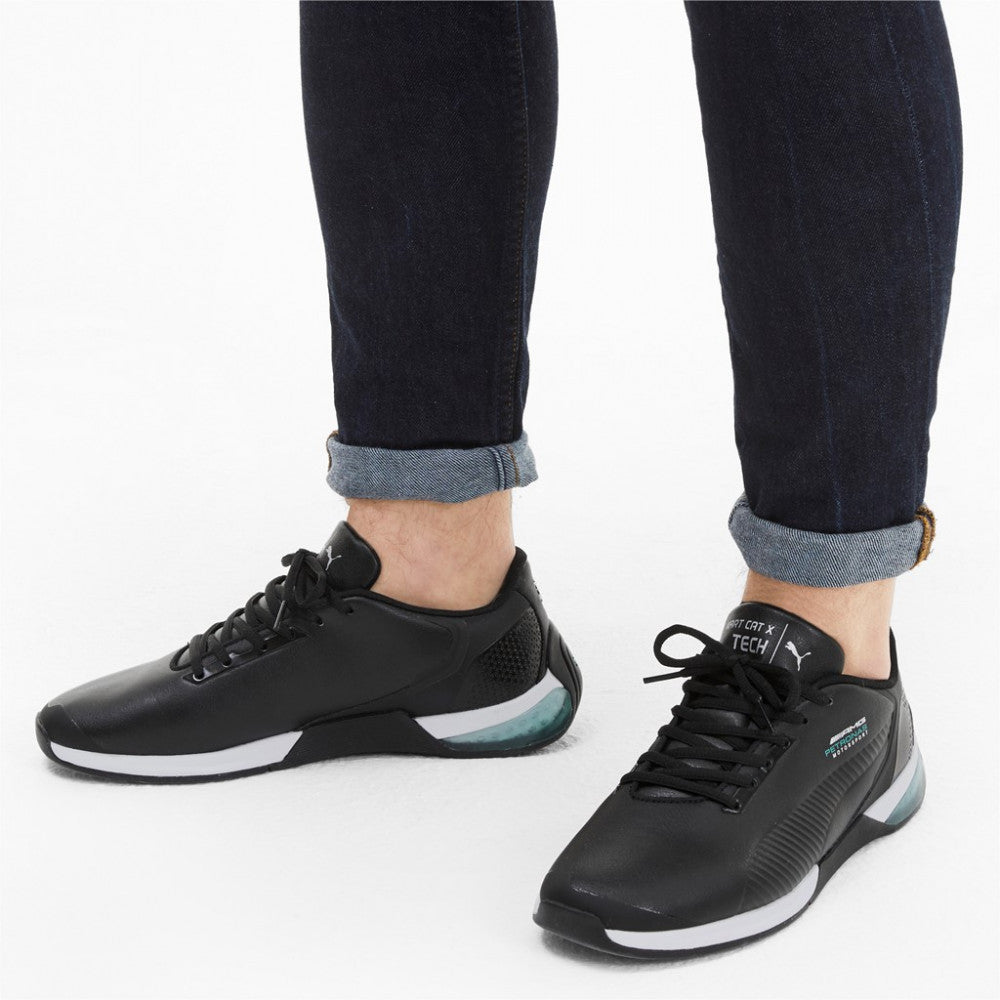 Mercedes shoes, Puma Kart Cat-X Tech, black, 2020
