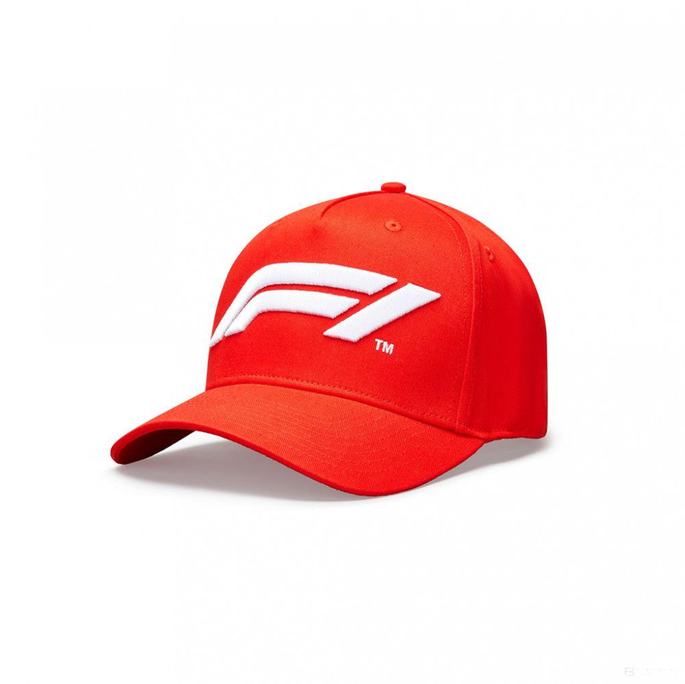 Baseballová čepice Formule 1, Logo Formule 1, červená, 2020