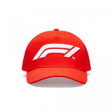 Baseballová čepice Formule 1, Logo Formule 1, červená, 2020