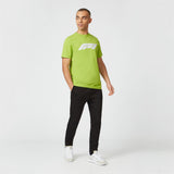 Formula 1 T-shirt, Formula 1 Logo, Lime, 2022 - FansBRANDS®