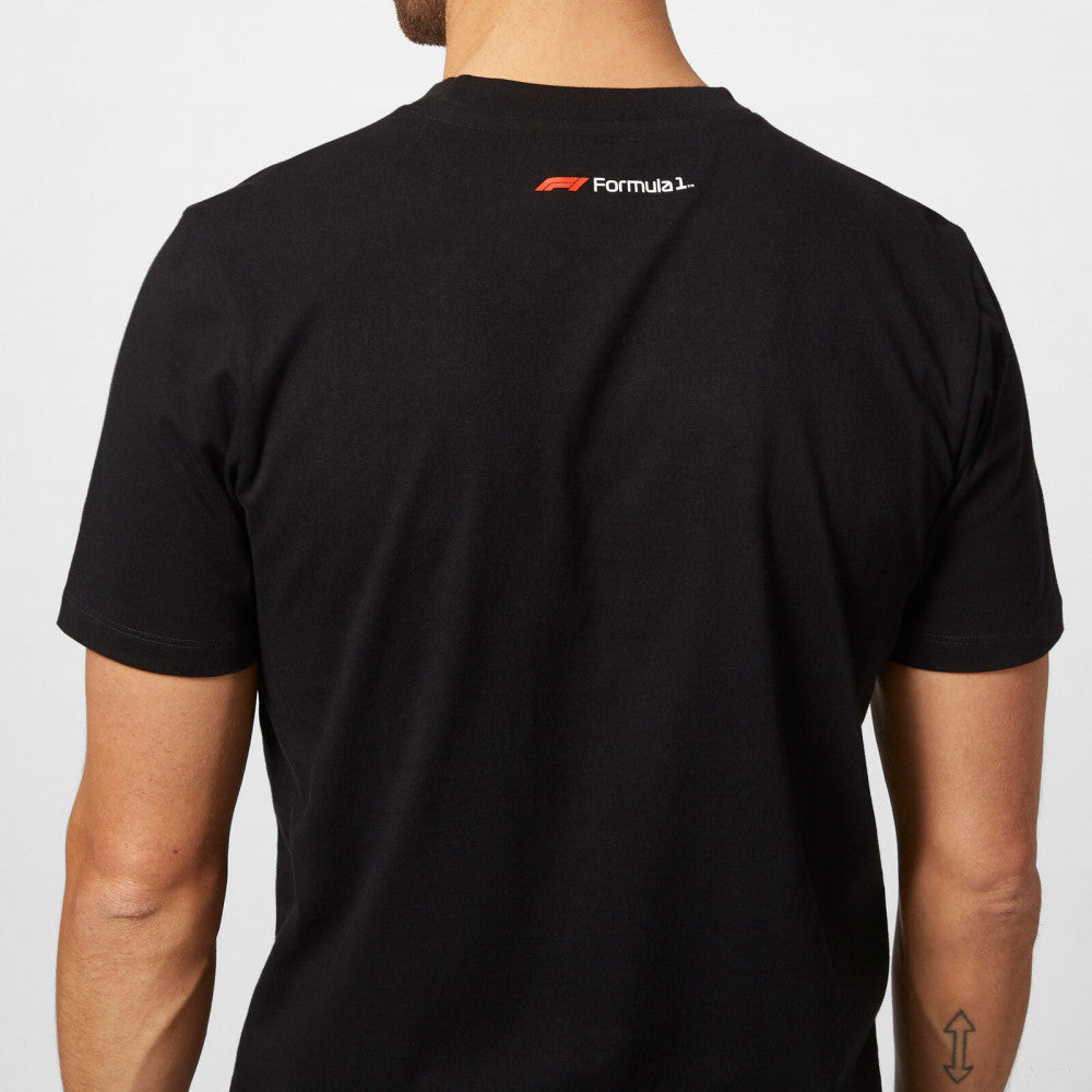 Tričko Formule 1, Logo Formule 1, Černá, 2020