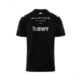 Alpské tričko, týmové, černé, 2022