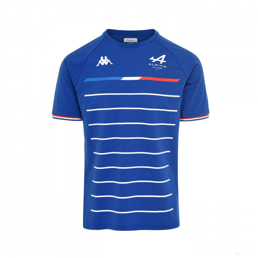 Alpské tričko, Esteban Ocon Fanwear, modré, 2022