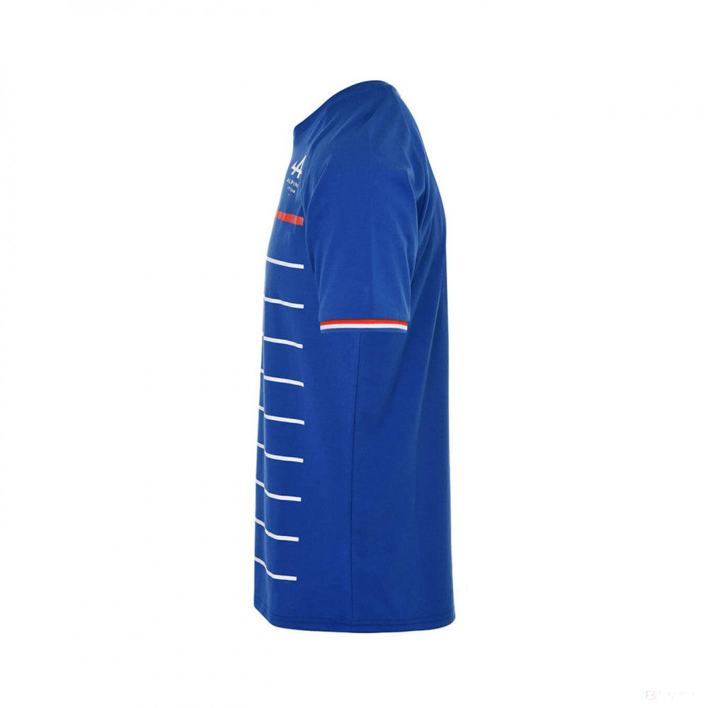 Alpské tričko, Esteban Ocon Fanwear, modré, 2022