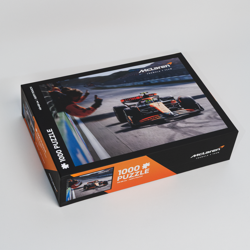 Tým McLaren Formula 1®, Skládačka, Lando Norris, Poster vítězství, 1000 dílků