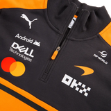 McLaren pulóver, cs tým, půl zip, papája