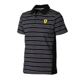 Ferrari Polo, pruhované, černé, 2015 - FansBRANDS®