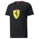 Ferrari tričko, Puma Race Big Shield, černé, 2021 - FansBRANDS®